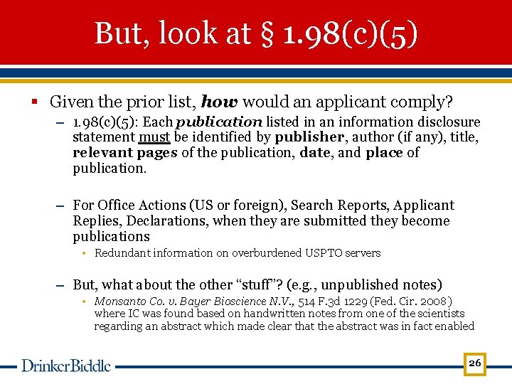 But, look at § 1. 98(c)(5) § Given the prior list, how would an