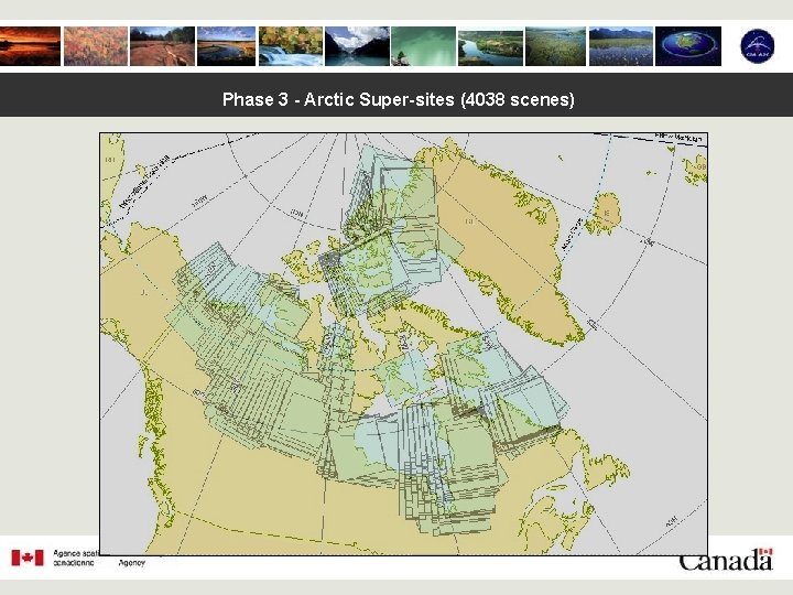 Phase 3 - Arctic Super-sites (4038 scenes) 