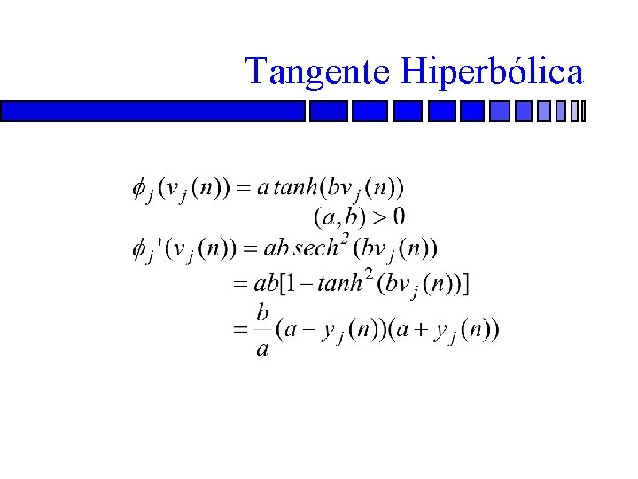 Tangente Hiperbólica 