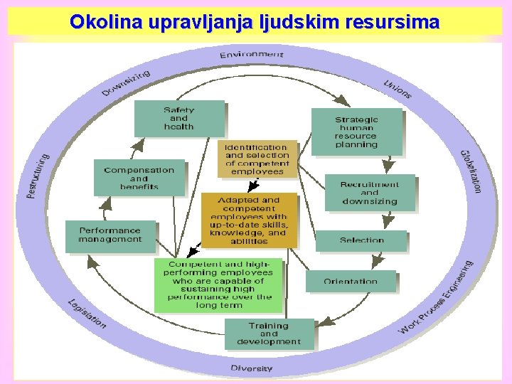 Okolina upravljanja ljudskim resursima 