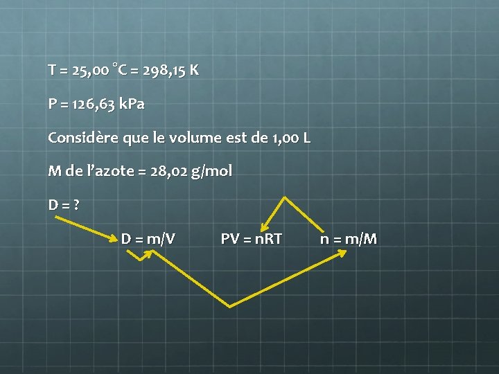 T = 25, 00 °C = 298, 15 K P = 126, 63 k.