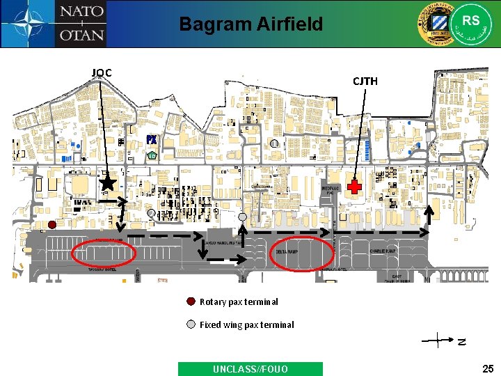 Bagram Airfield JOC CJTH 1 ED 2 Rotary pax terminal Fixed wing pax terminal