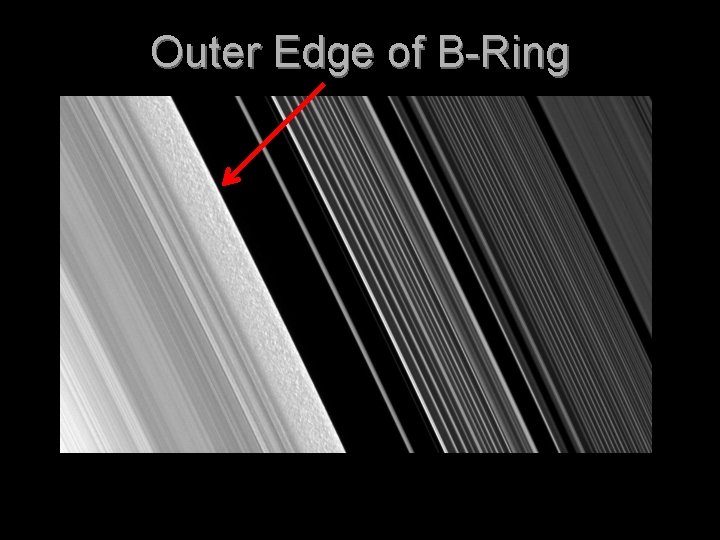 Outer Edge of B-Ring 