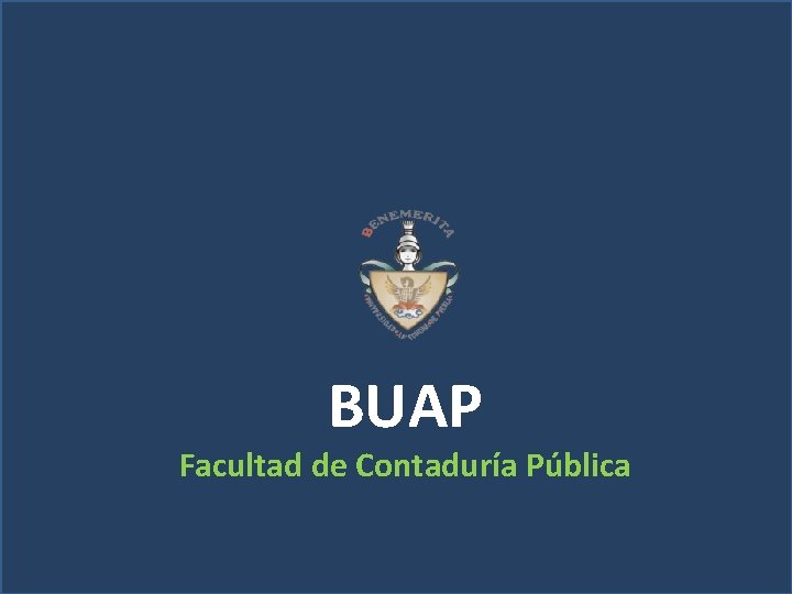 BUAP Facultad de Contaduría Pública 