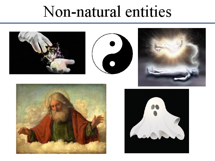 Non-natural entities Non-natural entities