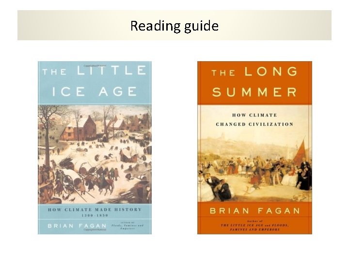 Reading guide 