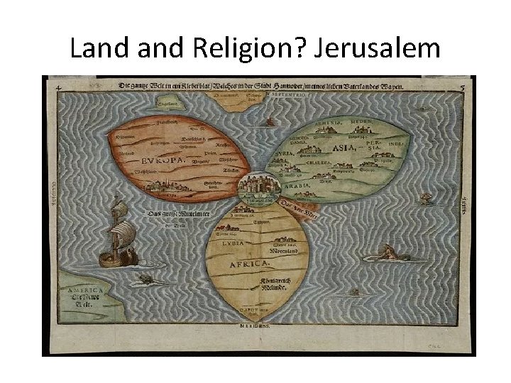 Land Religion? Jerusalem 