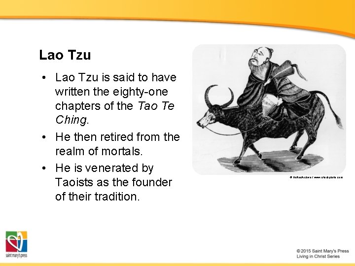 Lao Tzu • Lao Tzu is said to have written the eighty-one chapters of Lao Tzu • Lao Tzu is said to have written the eighty-one chapters of