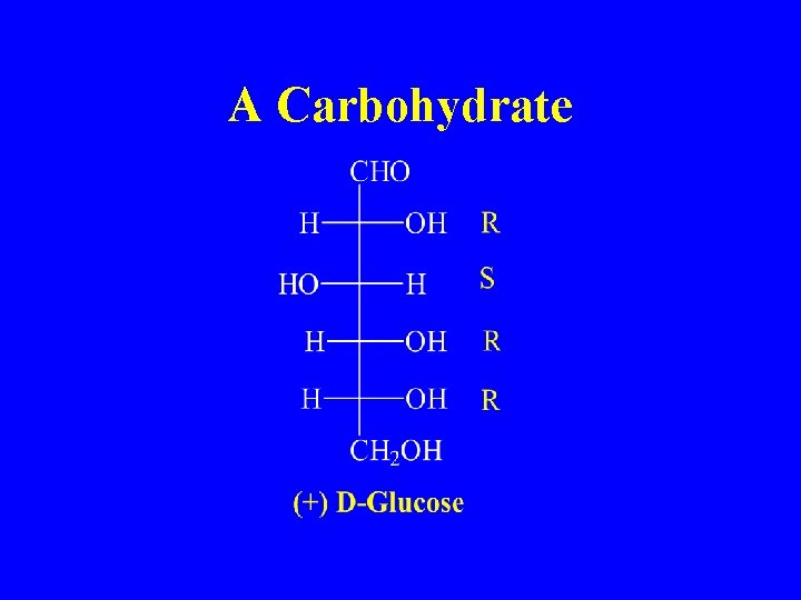 A Carbohydrate 