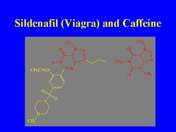 Sildenafil (Viagra) and Caffeine 