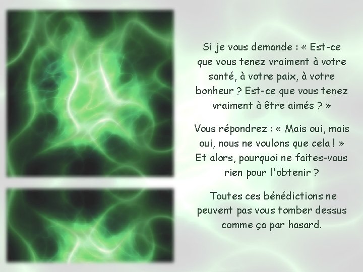 Si je vous demande : « Est-ce que vous tenez vraiment à votre santé, Si je vous demande : « Est-ce que vous tenez vraiment à votre santé,