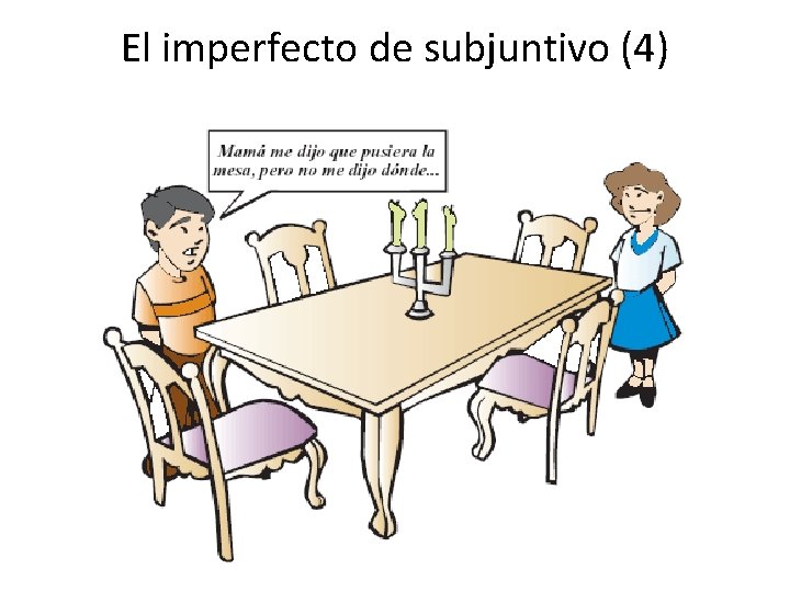 El imperfecto de subjuntivo (4) 