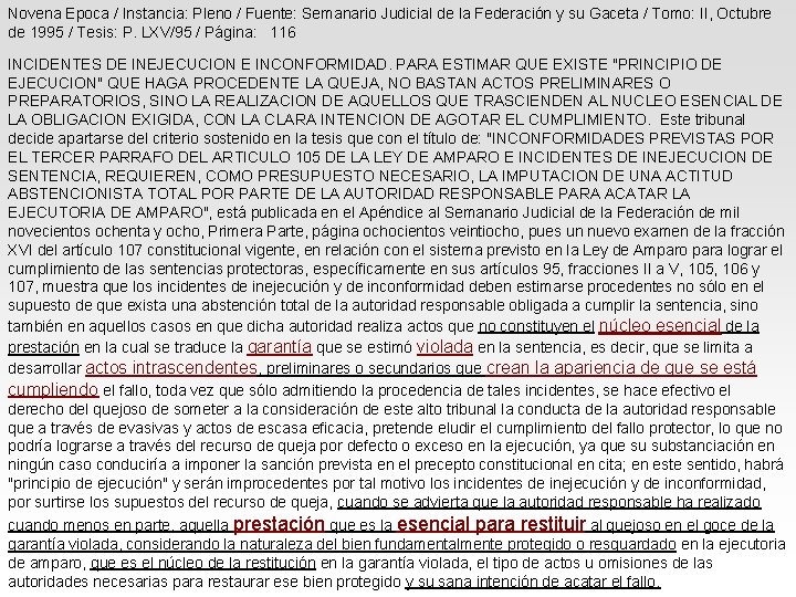 Novena Epoca / Instancia: Pleno / Fuente: Semanario Judicial de la Federación y su