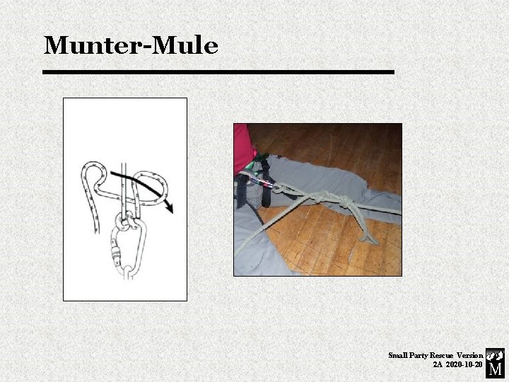 Munter-Mule Small Party Rescue Version 2 A 2020 -10 -20 