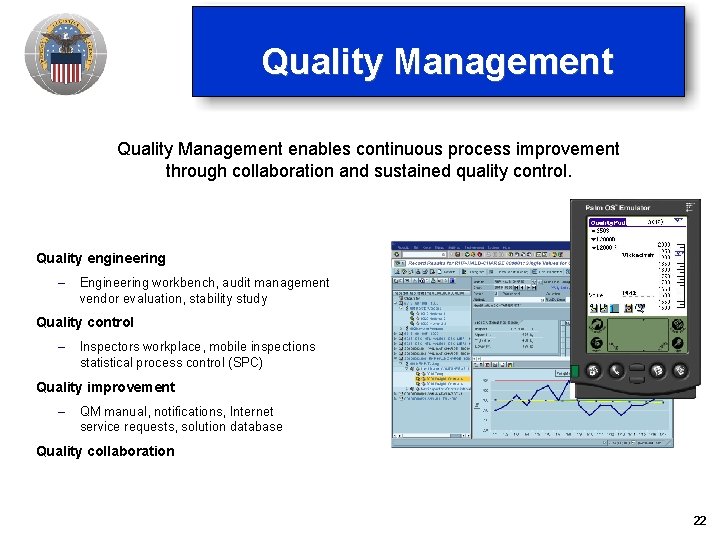 Quality Management enables continuous process improvement through collaboration and sustained quality control. Quality engineering Quality Management enables continuous process improvement through collaboration and sustained quality control. Quality engineering