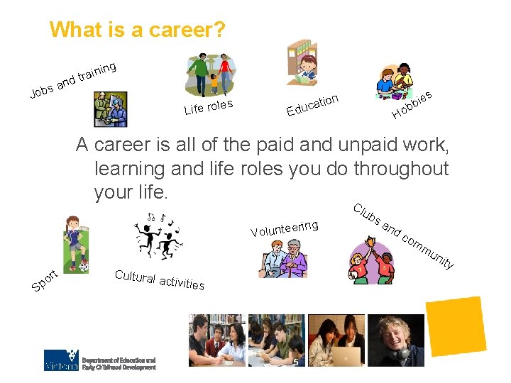 What is a career? ini a r t d ng n sa b o