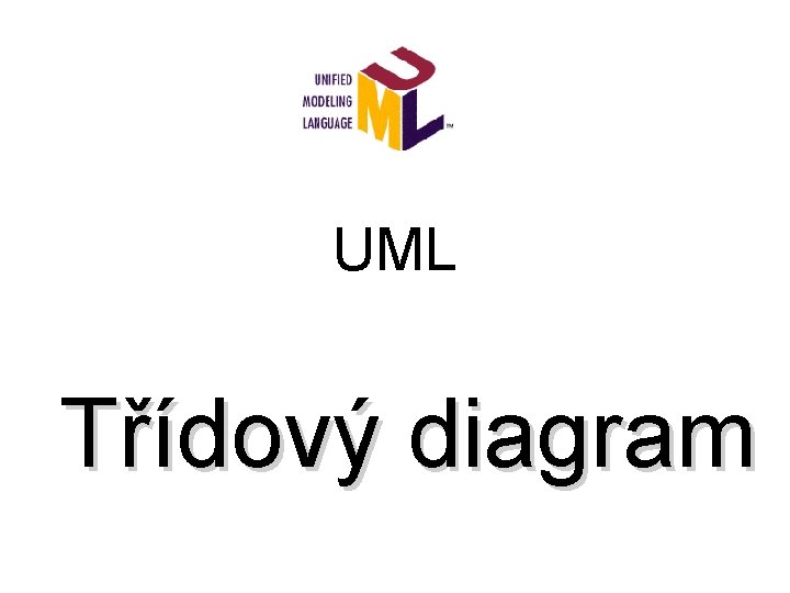 UML Třídový diagram 