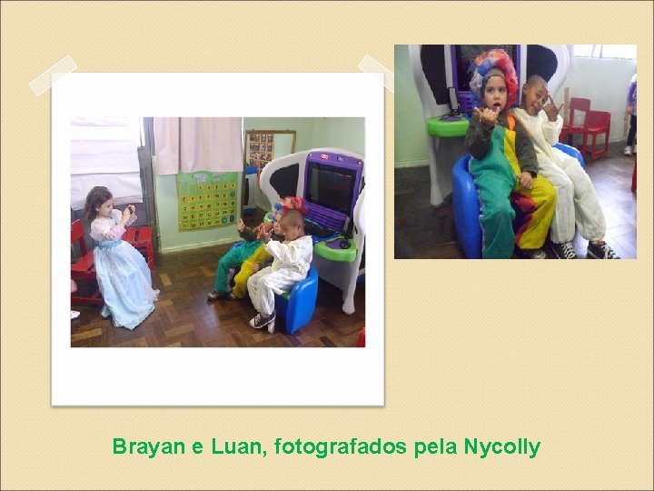 Brayan e Luan, fotografados pela Nycolly 