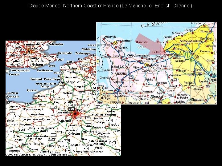 Claude Monet: Northern Coast of France (La Manche, or English Channel), 