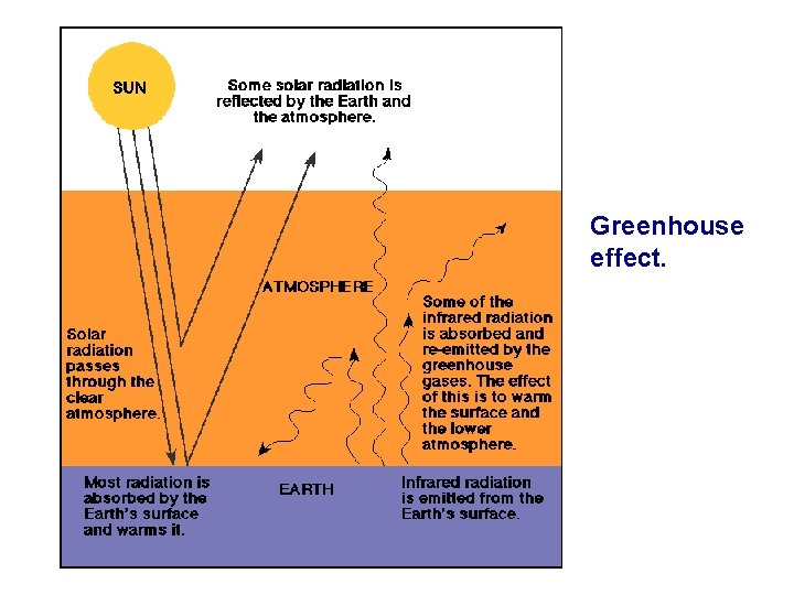 Greenhouse effect. 