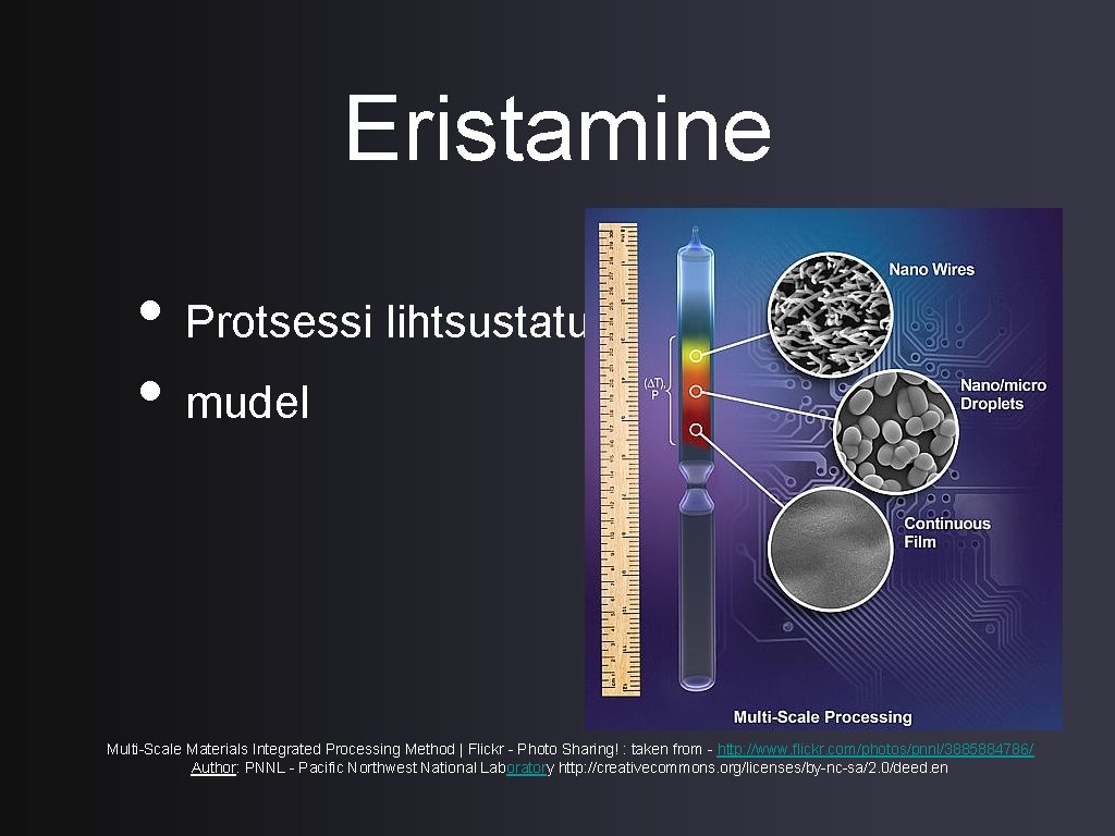 Eristamine • Protsessi lihtsustatud • mudel Multi-Scale Materials Integrated Processing Method | Flickr -