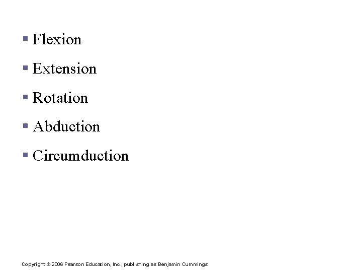 6 The Muscular System PART C Power Point