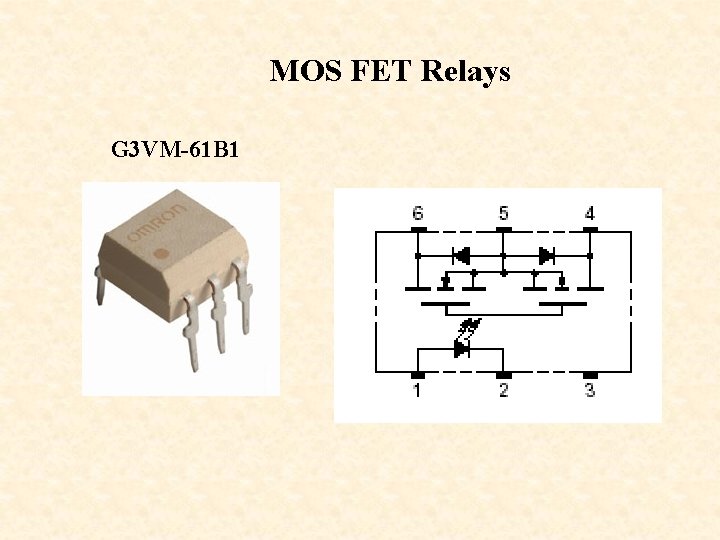 MOS FET Relays G 3 VM-61 B 1 