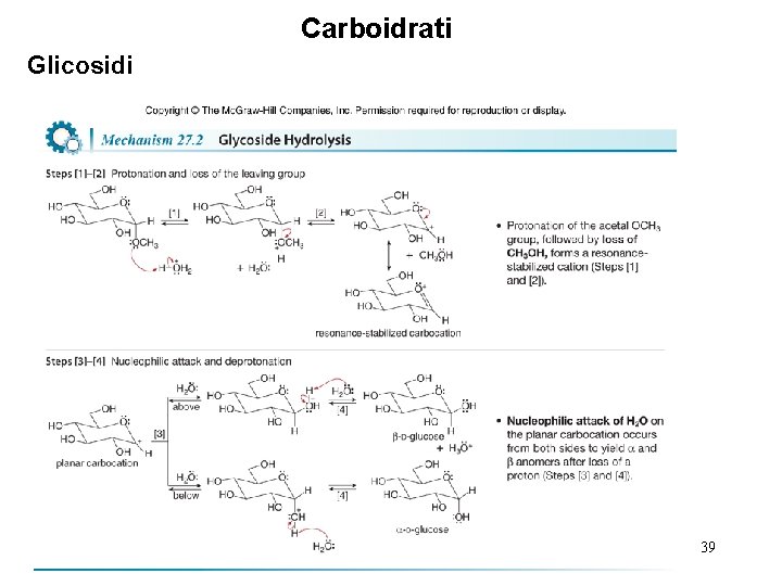 Carboidrati Glicosidi 39 