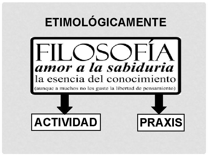 ETIMOLÓGICAMENTE ACTIVIDAD PRAXIS 