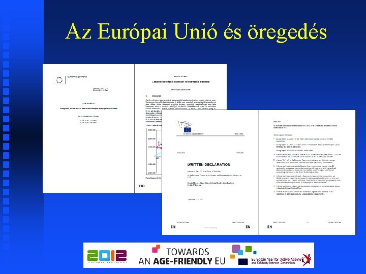 Az Európai Unió és öregedés 