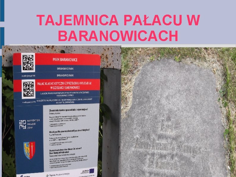 TAJEMNICA PAŁACU W BARANOWICACH 