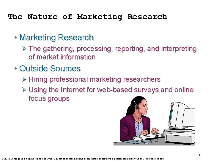 The Nature of Marketing Research • Marketing Research Ø The gathering, processing, reporting, and The Nature of Marketing Research • Marketing Research Ø The gathering, processing, reporting, and
