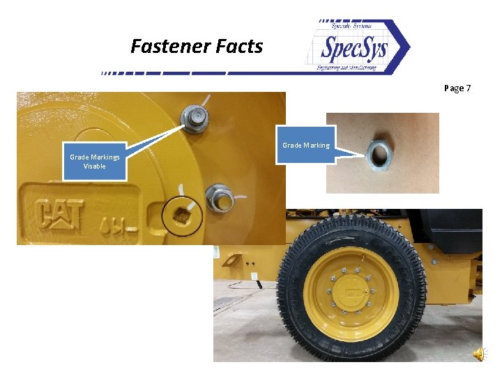 Fastener Facts Page 7 Grade Markings Visable 