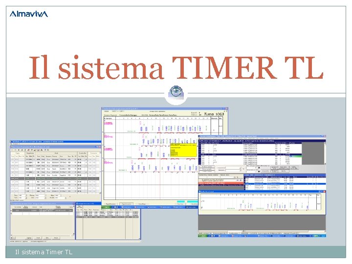 Il sistema TIMER TL Il sistema Timer TL 