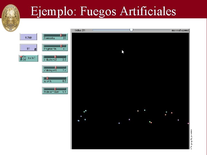 Ejemplo: Fuegos Artificiales 