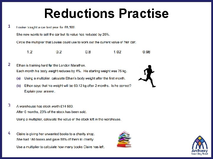 Reductions Practise 