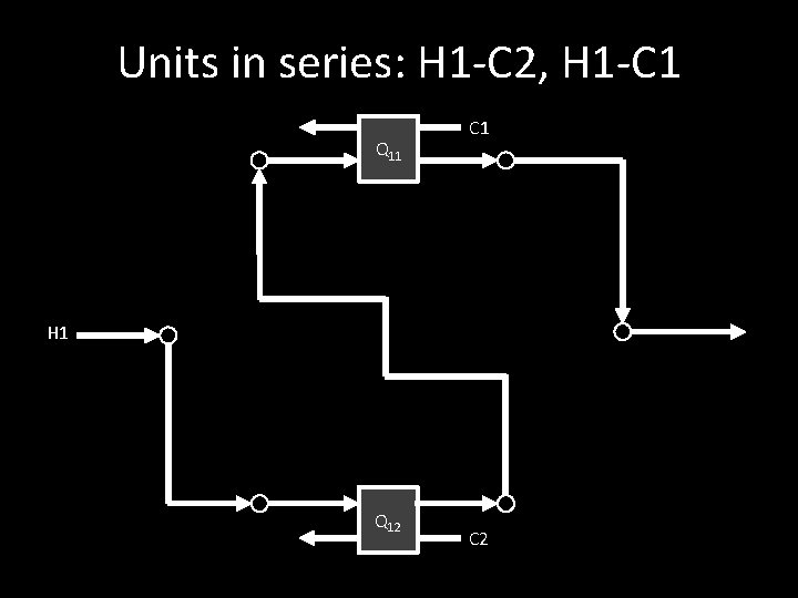 Units in series: H 1 -C 2, H 1 -C 1 Q 11 C Units in series: H 1 -C 2, H 1 -C 1 Q 11 C