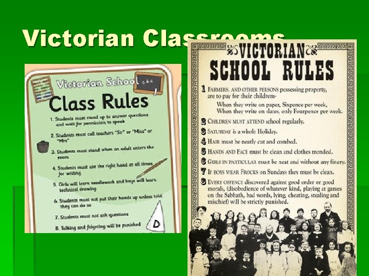 Victorian Classrooms 