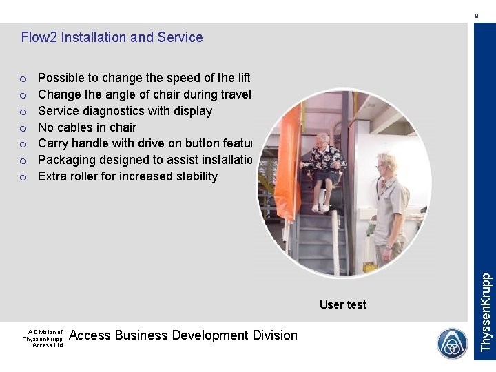 8 Flow 2 Installation and Service m m m Possible to change the speed 8 Flow 2 Installation and Service m m m Possible to change the speed