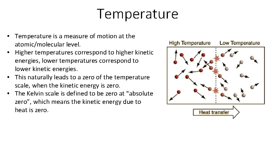 Temperature 17 -8 Supersonic Speeds, Shock Waves • Temperature is a measure of motion