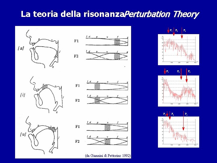 La teoria della risonanza. Perturbation Theory F 1 F 1 (da Giannini & Pettorino
