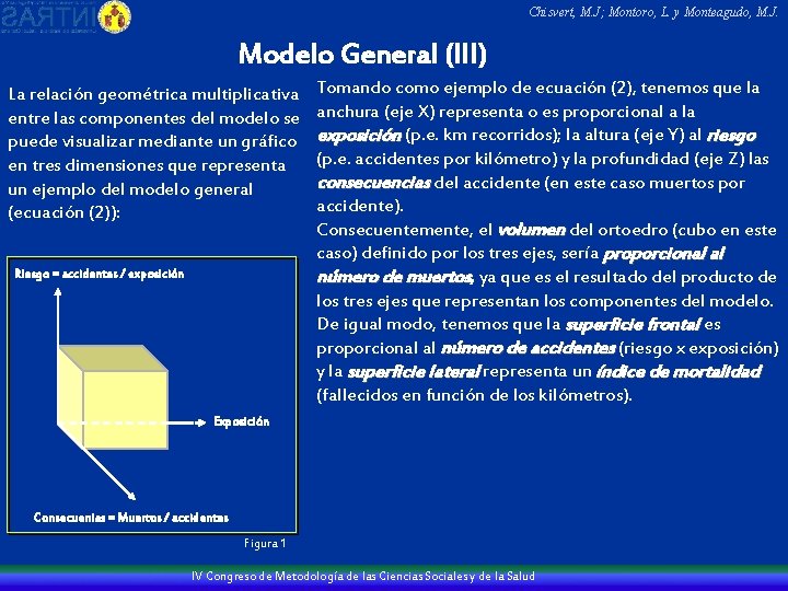 Chisvert, M. J; Montoro, L. y Monteagudo, M. J. Modelo General (III) La relación