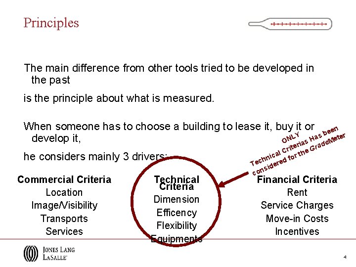 Principles The main difference from other tools tried to be developed in the past