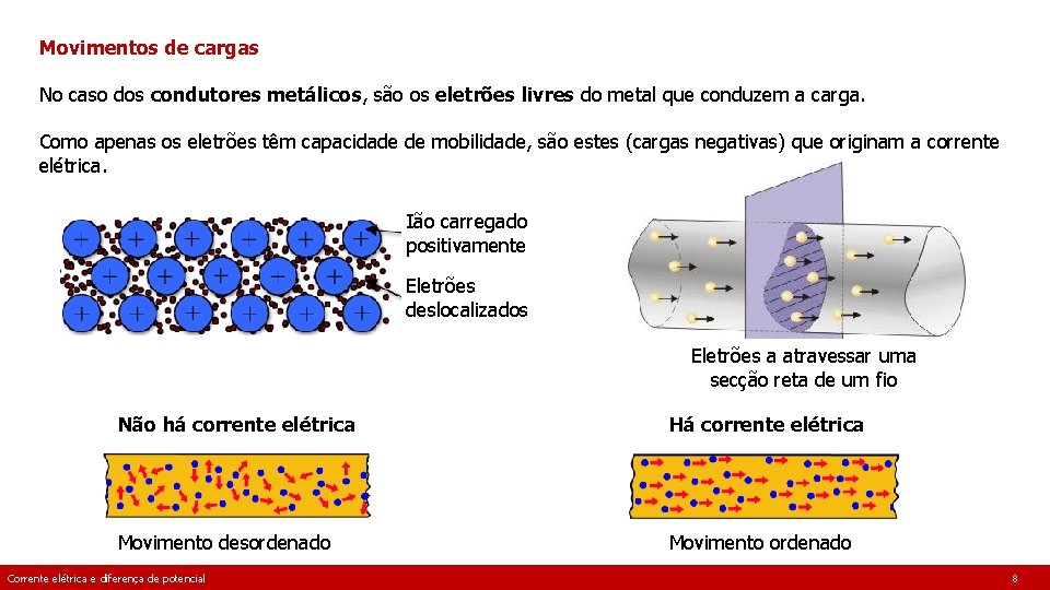 Corrente eltrica e diferena de potencial Miguel Neta