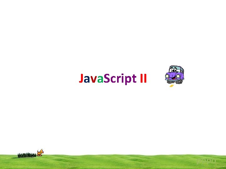 Java. Script II popo 