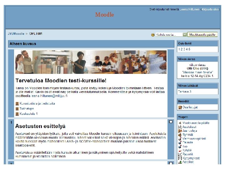 Moodle Moodle