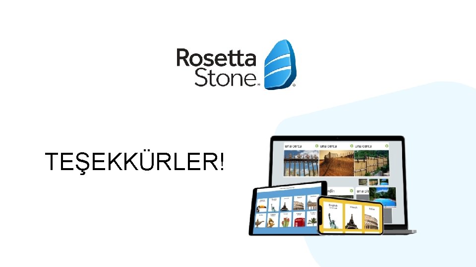 TEŞEKKÜRLER! TEŞEKKÜRLER!