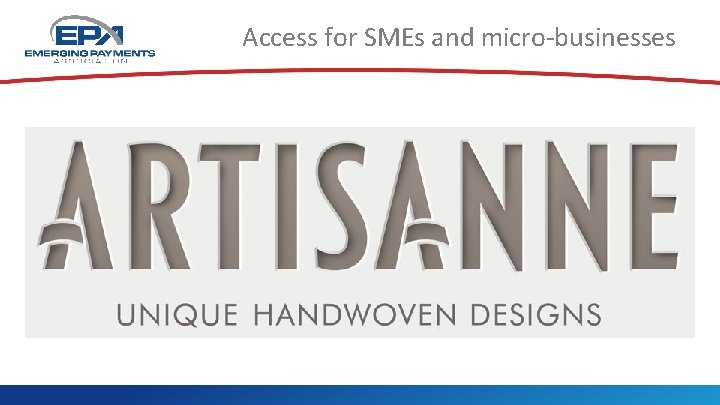 Access for SMEs and micro-businesses 