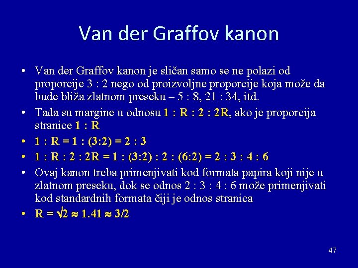 Van der Graffov kanon • Van der Graffov kanon je sličan samo se ne Van der Graffov kanon • Van der Graffov kanon je sličan samo se ne