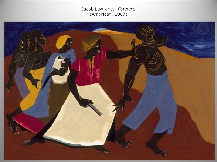 Jacob Lawrence, Forward (American, 1967) 